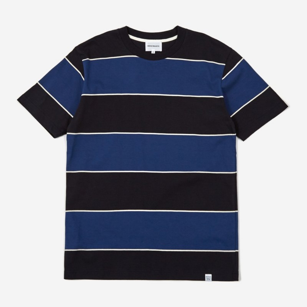 Norse Projects Johannes 3 stripe tee